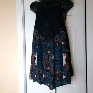 Count Me In Trapeze Tank blouse XS Size